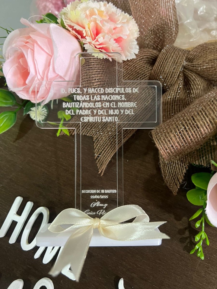 Recuerdo de bautizo - Felt Craft RD