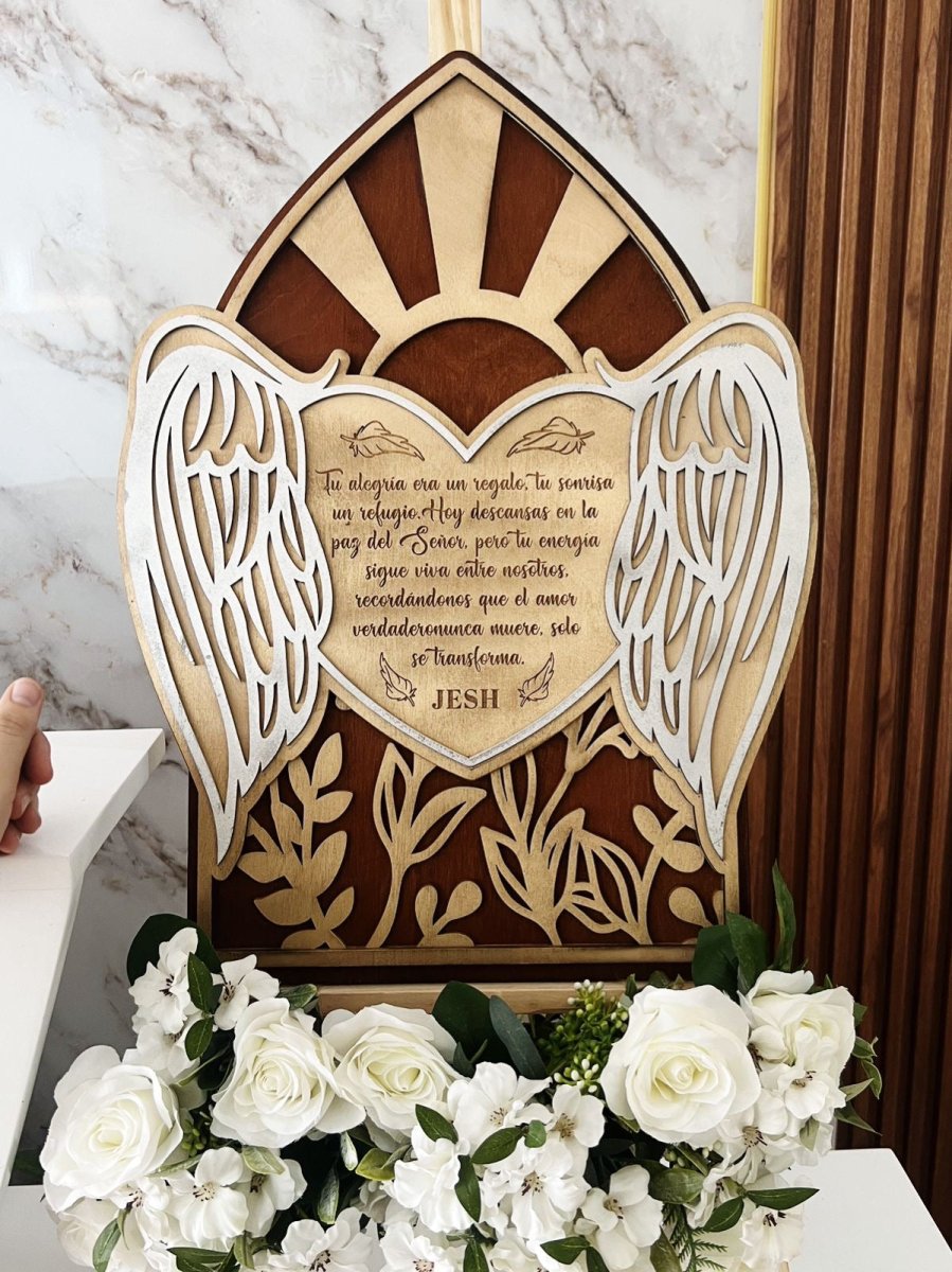 Recuerdo ser querido aniversario - Felt Craft RD