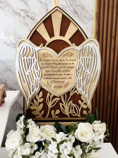 Recuerdo ser querido aniversario - Felt Craft RD