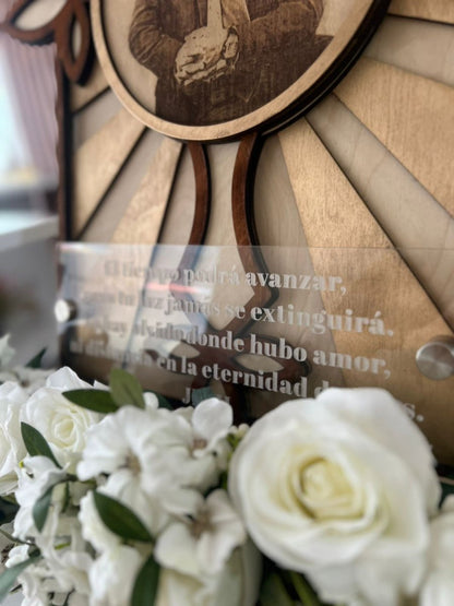 Recuerdo ser querido aniversario - Felt Craft RD