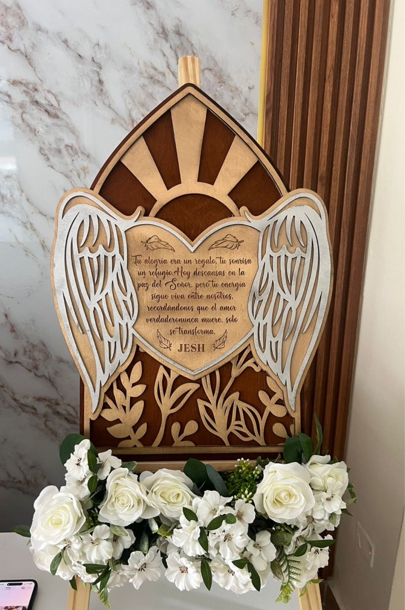 Recuerdo ser querido aniversario - Felt Craft RD