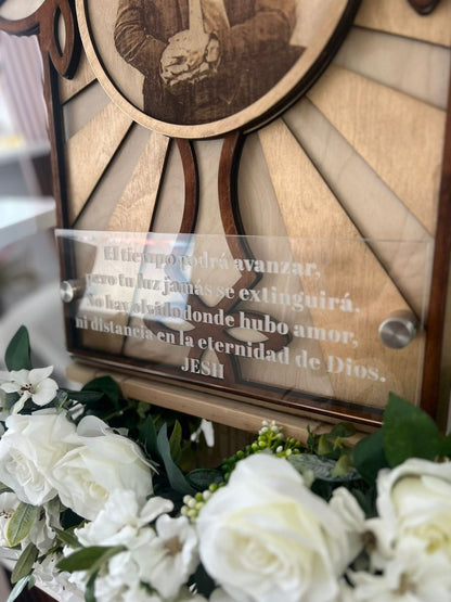 Recuerdo ser querido aniversario - Felt Craft RD