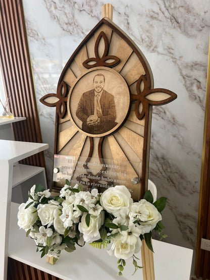 Recuerdo ser querido aniversario - Felt Craft RD