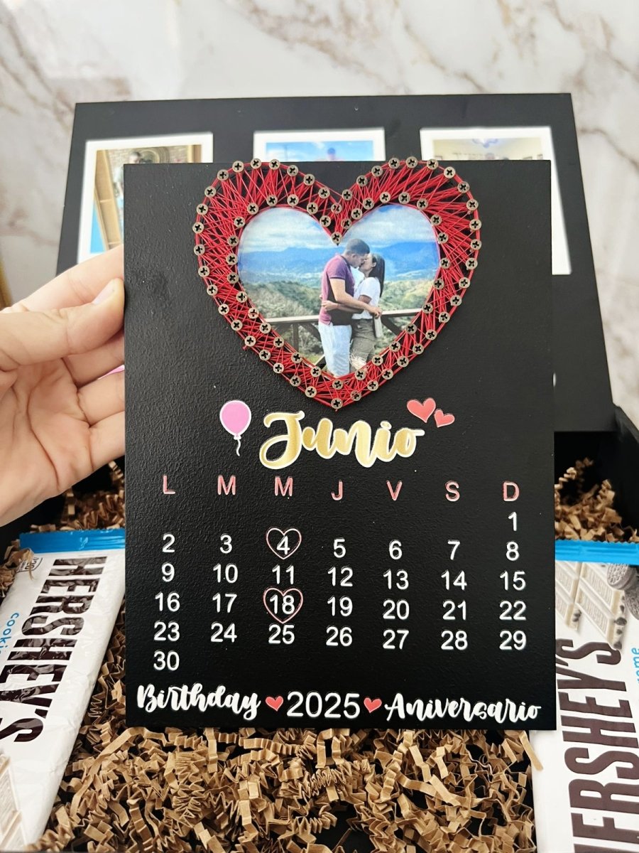 Regalo aniversario caja con mensaje - Felt Craft RD