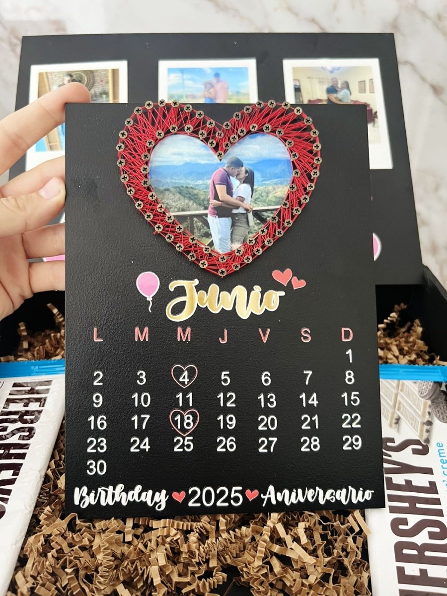 Regalo aniversario caja con mensaje - Felt Craft RD