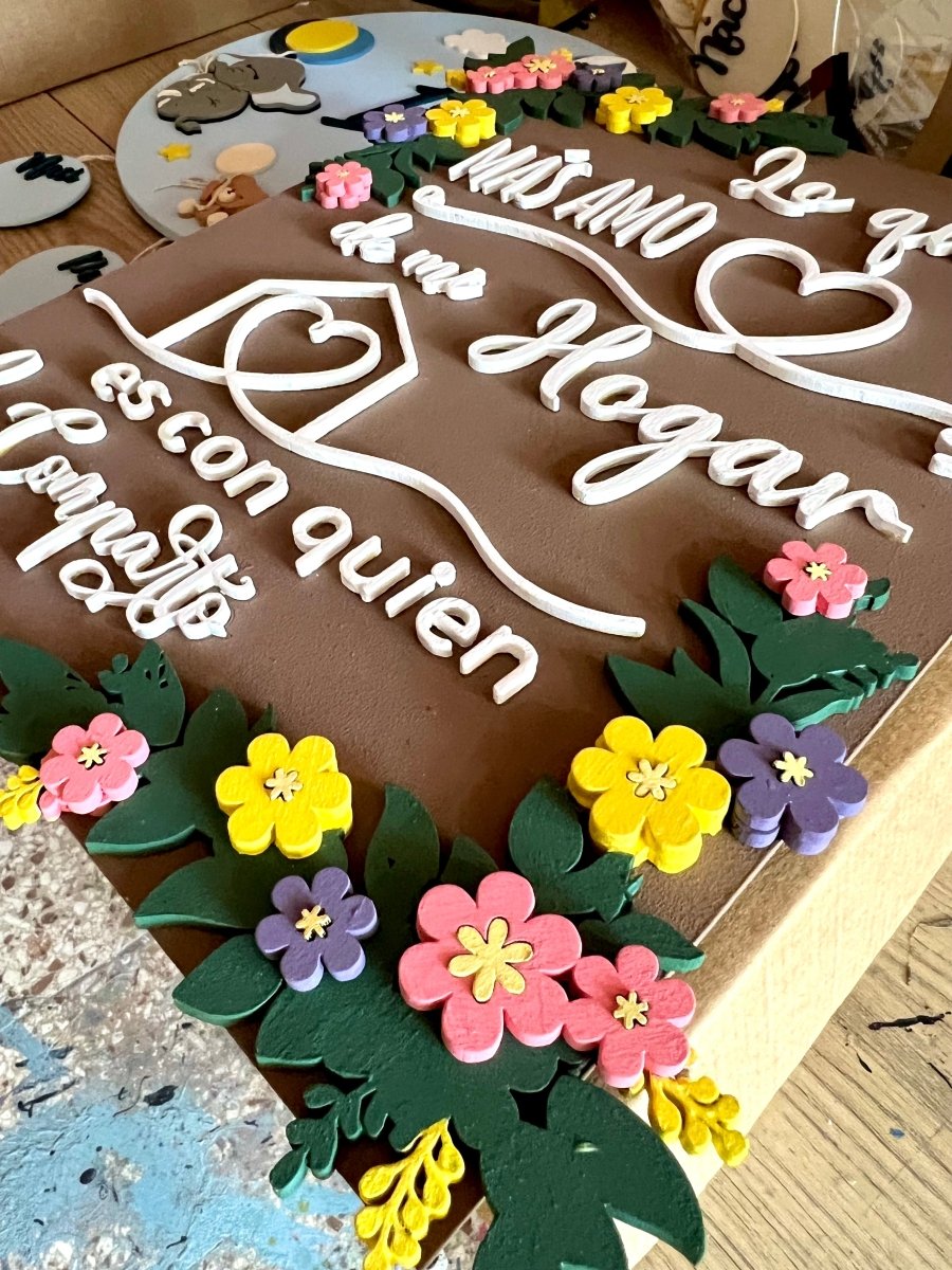 Regalo en madera personalizado - Felt Craft RD