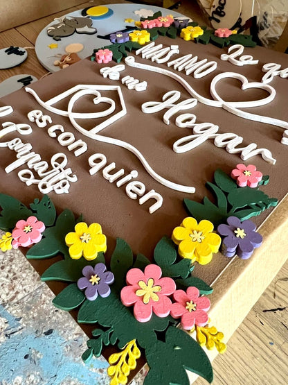 Regalo en madera personalizado - Felt Craft RD