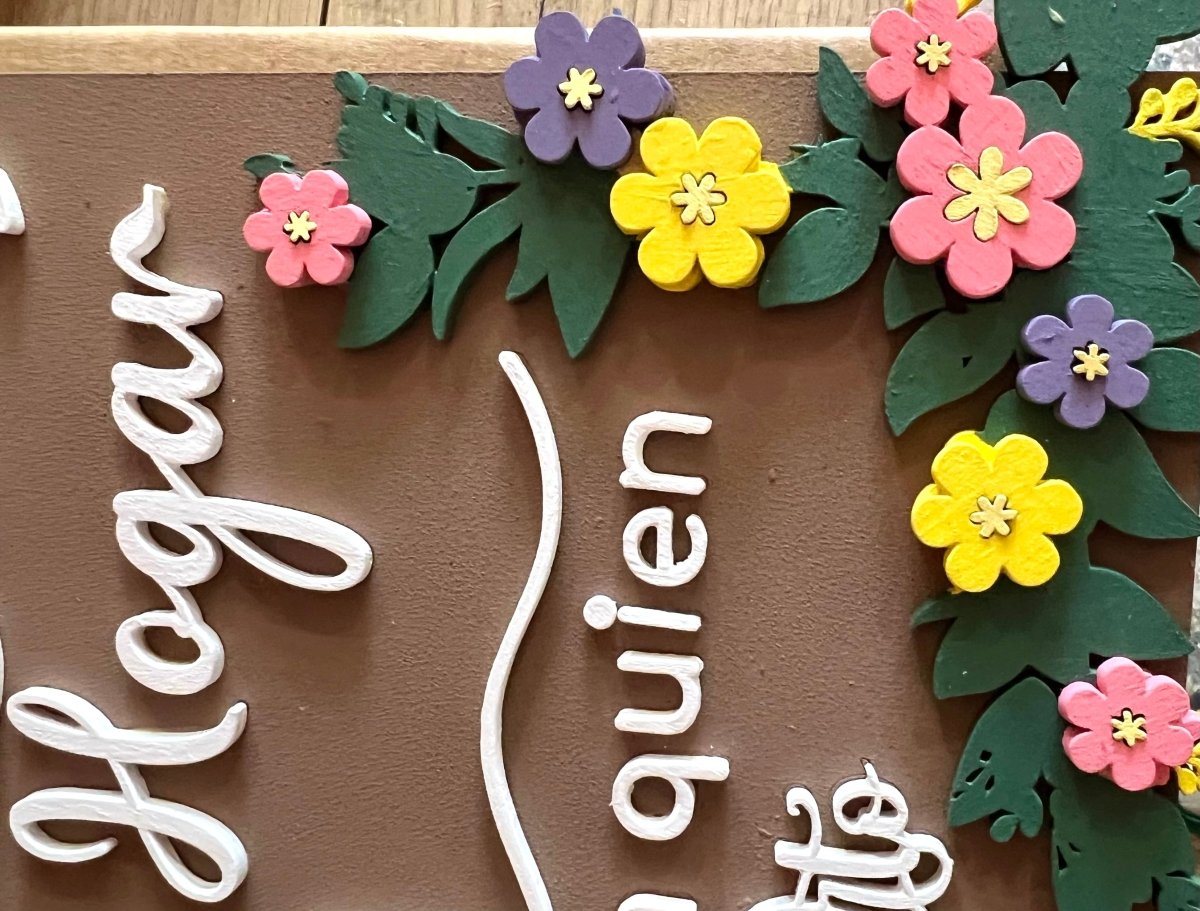 Regalo en madera personalizado - Felt Craft RD