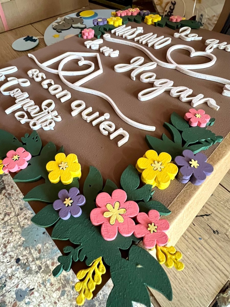 Regalo en madera personalizado - Felt Craft RD