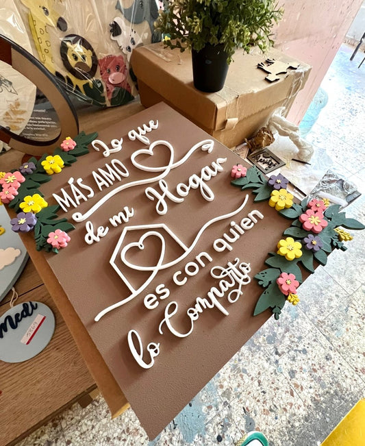 Regalo en madera personalizado - Felt Craft RD