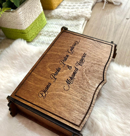 Regalo personalizado caja madera - Felt Craft RD