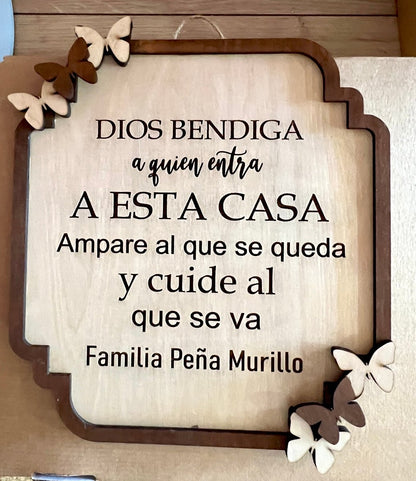 Regalo personalizado en madera - Felt Craft RD