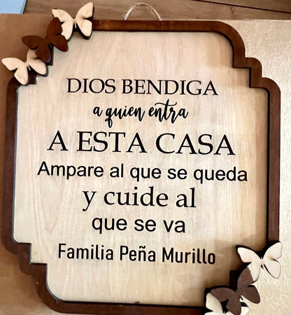 Regalo personalizado en madera - Felt Craft RD
