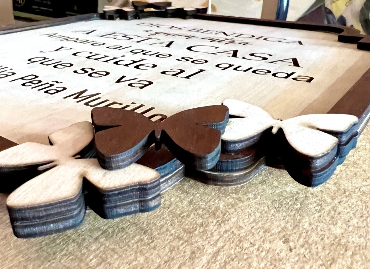 Regalo personalizado en madera - Felt Craft RD