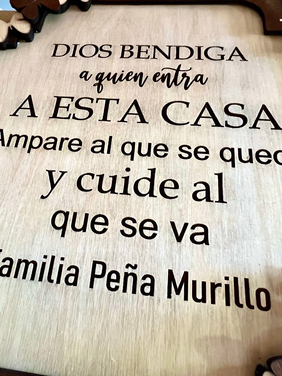 Regalo personalizado en madera - Felt Craft RD