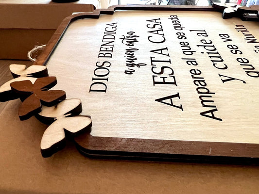 Regalo personalizado en madera - Felt Craft RD