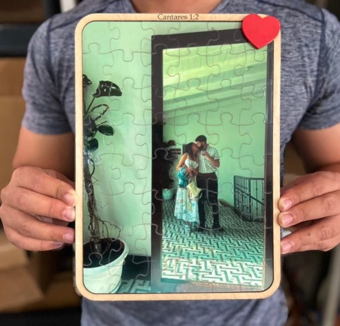 Regalo personalizado rompe cabezas - Felt Craft RD