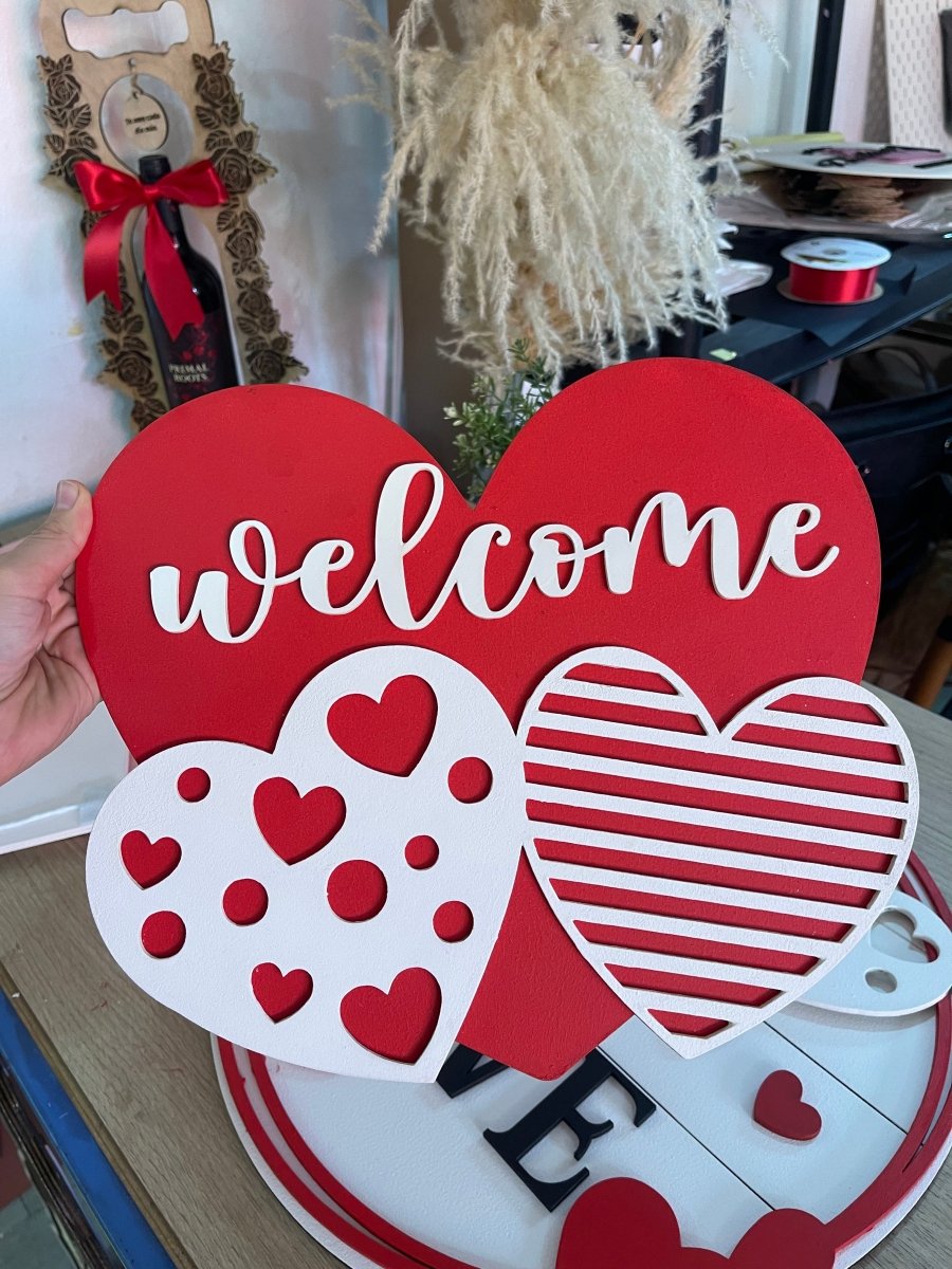 Regalo personalizado san valentin - Felt Craft RD