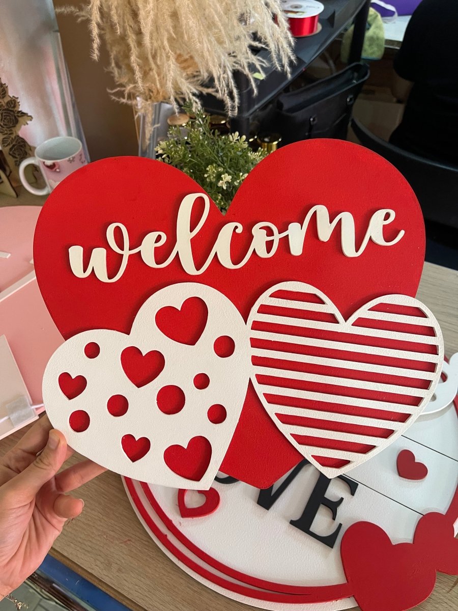 Regalo personalizado san valentin - Felt Craft RD