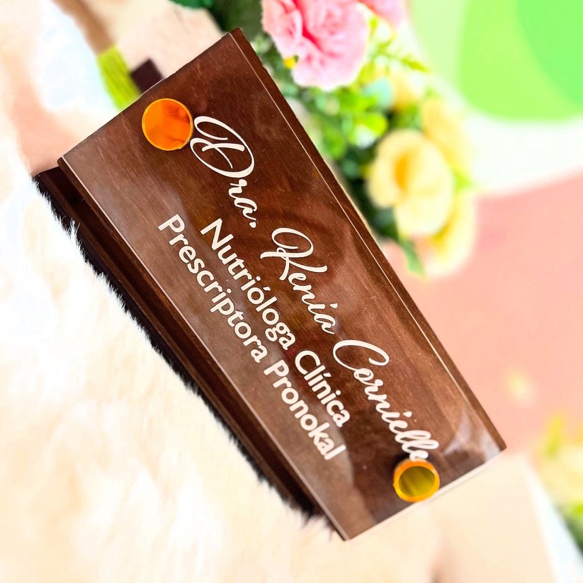 Regalo personalizado visitador a medico - Felt Craft RD