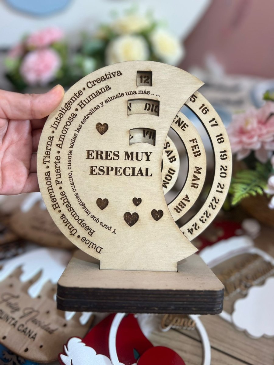 Regalo san valentin calendario personalizado - Felt Craft RD