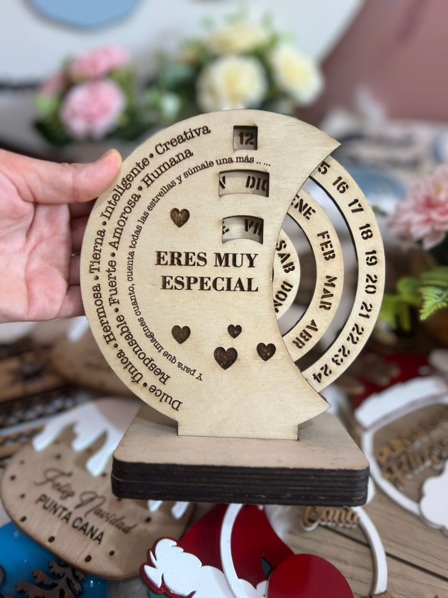 Regalo san valentin calendario personalizado - Felt Craft RD