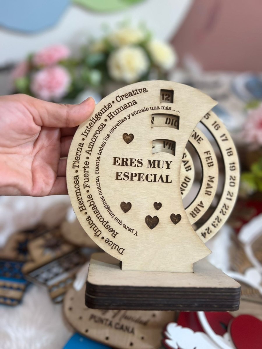 Regalo san valentin calendario personalizado - Felt Craft RD