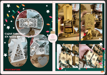 Regalos promocionales en madera y acrílico santo domingo - Felt Craft RD