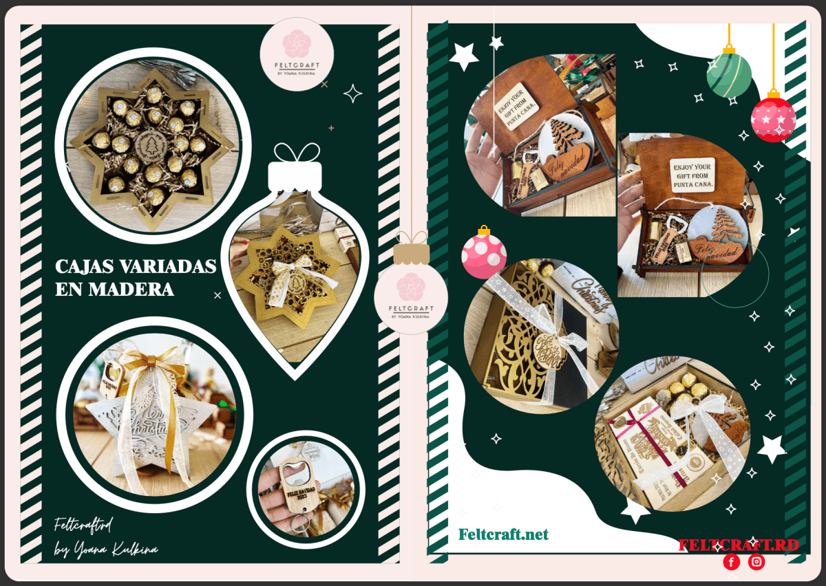 Regalos promocionales en madera y acrílico santo domingo - Felt Craft RD