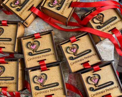 Residencia medica regalo personalizado en madera - Felt Craft RD