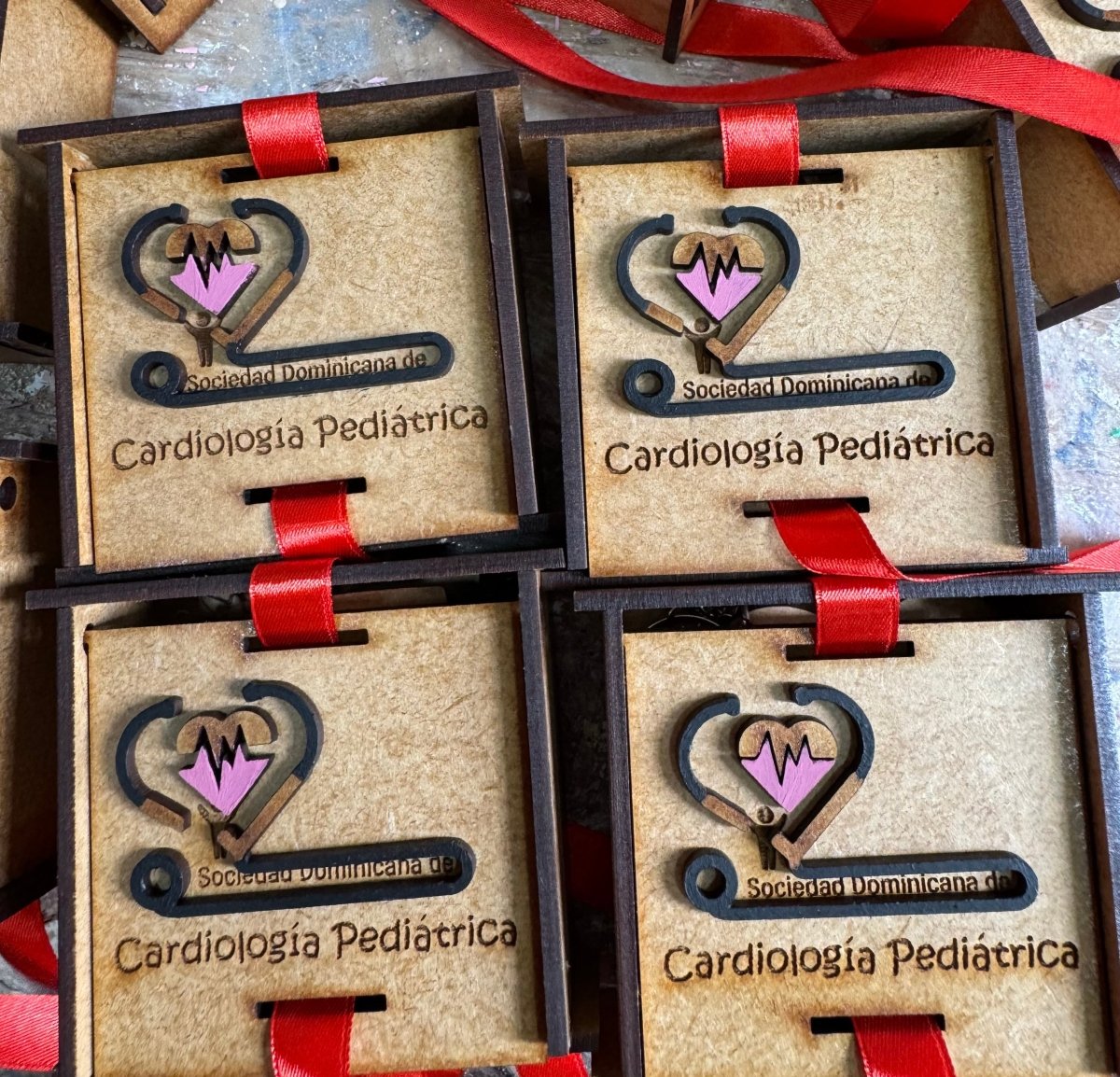 Residencia medica regalo personalizado en madera - Felt Craft RD