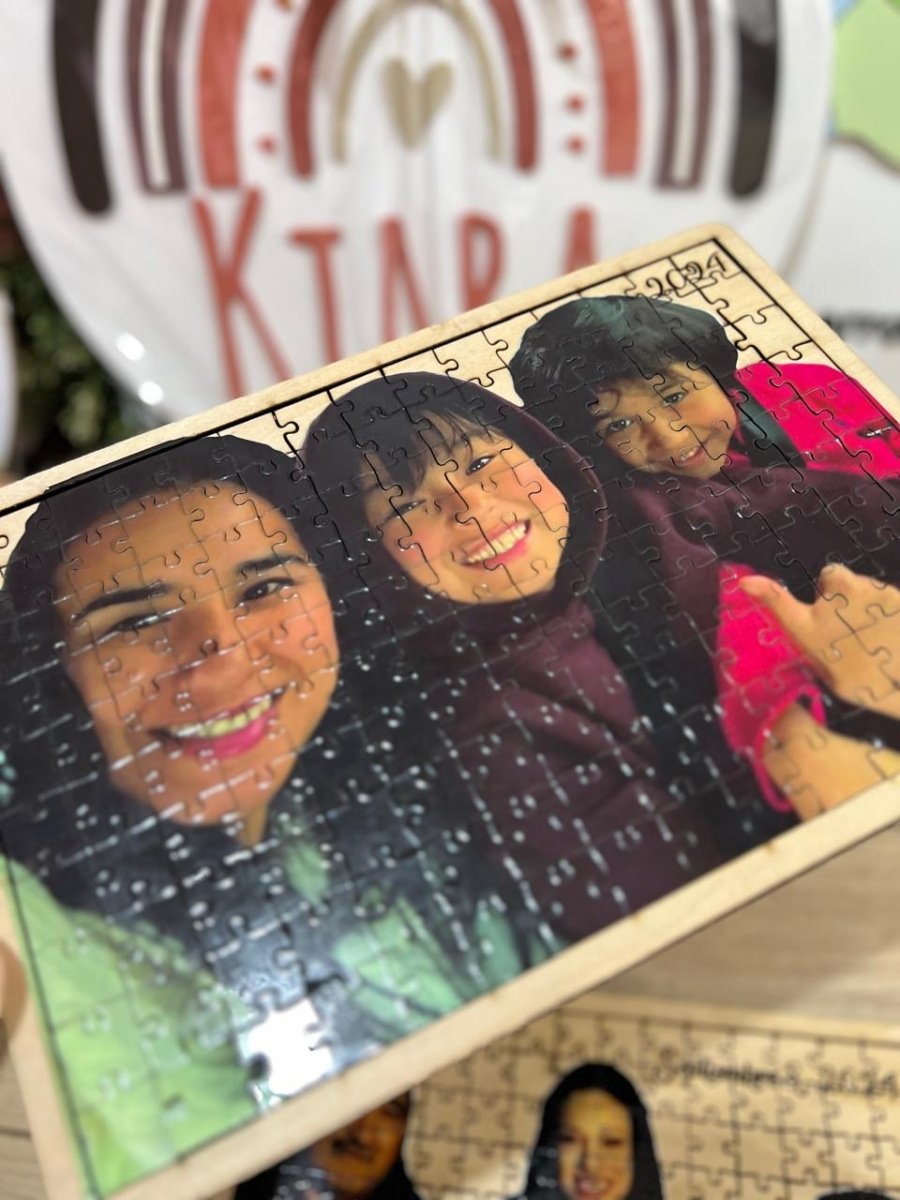 Rompe cabezas personalizado en madera a color - Felt Craft RD