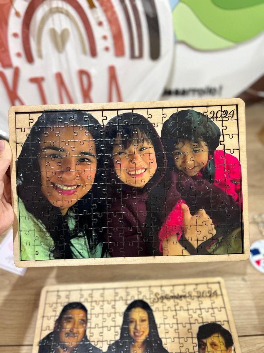 Rompe cabezas personalizado en madera a color - Felt Craft RD