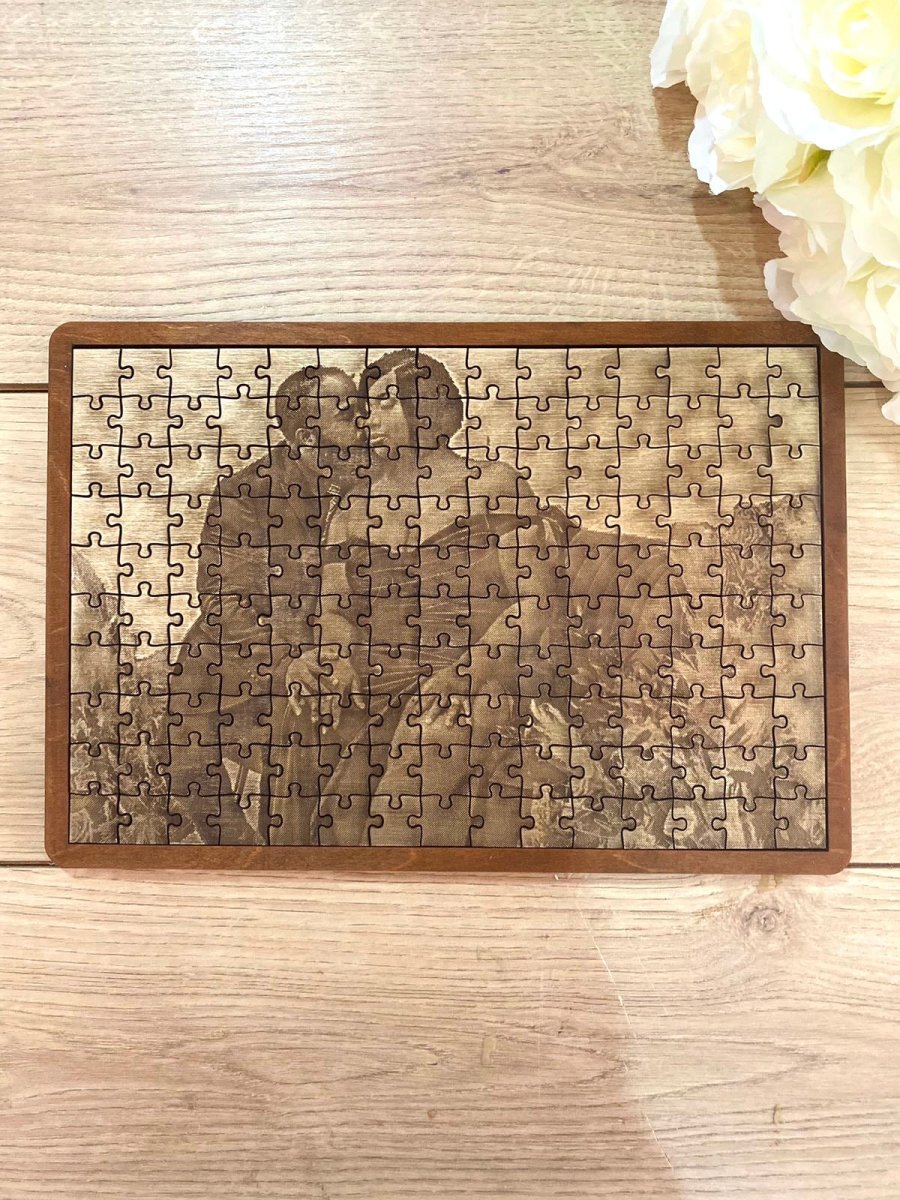 Rompecabezas con silueta personalizado de madera para regalo - Felt Craft RD