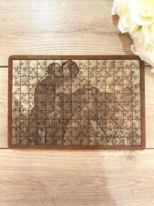 Rompecabezas con silueta personalizado de madera para regalo - Felt Craft RD