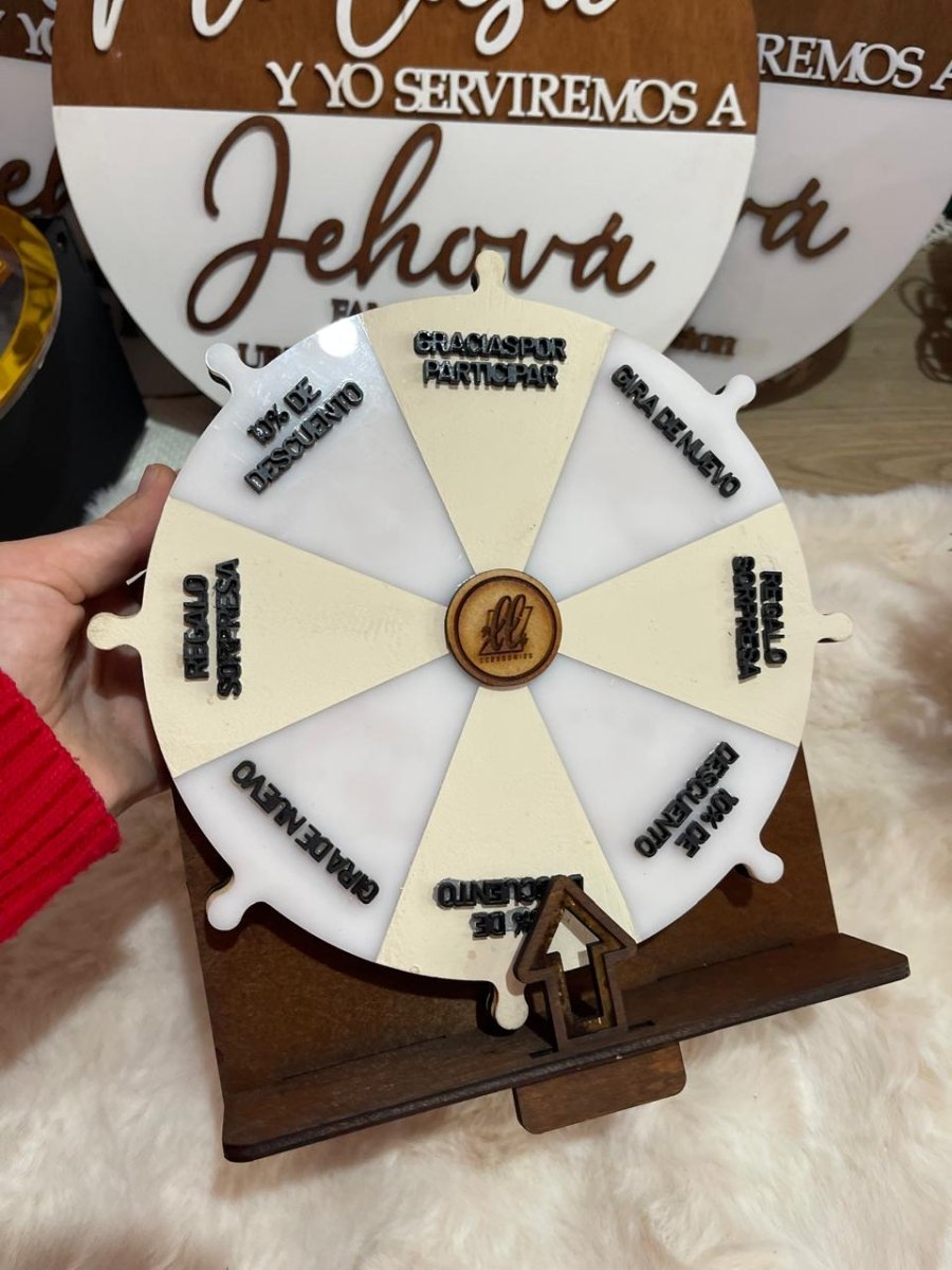 Ruleta personalizada 8 pulgadas de diametro - Felt Craft RD