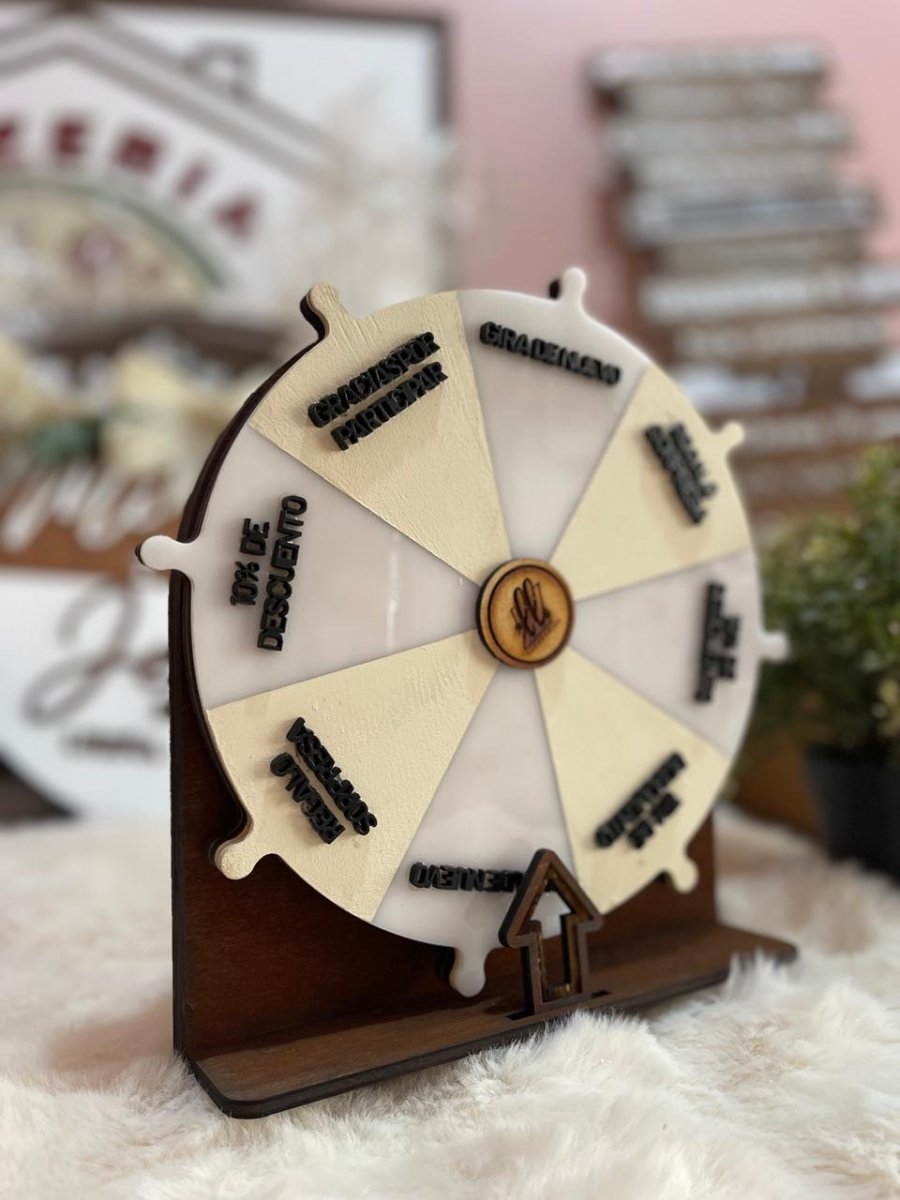 Ruleta personalizada 8 pulgadas de diametro - Felt Craft RD