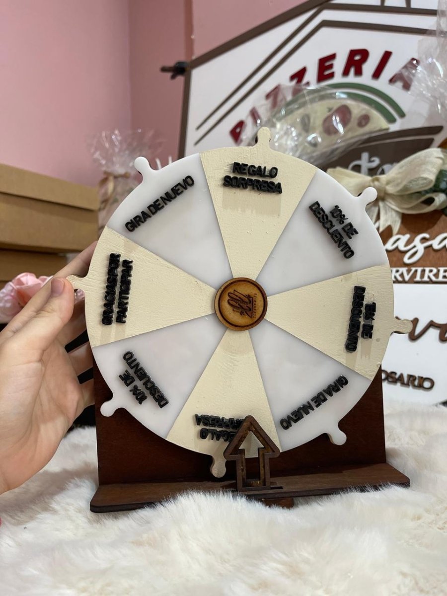 Ruleta personalizada 8 pulgadas de diametro - Felt Craft RD