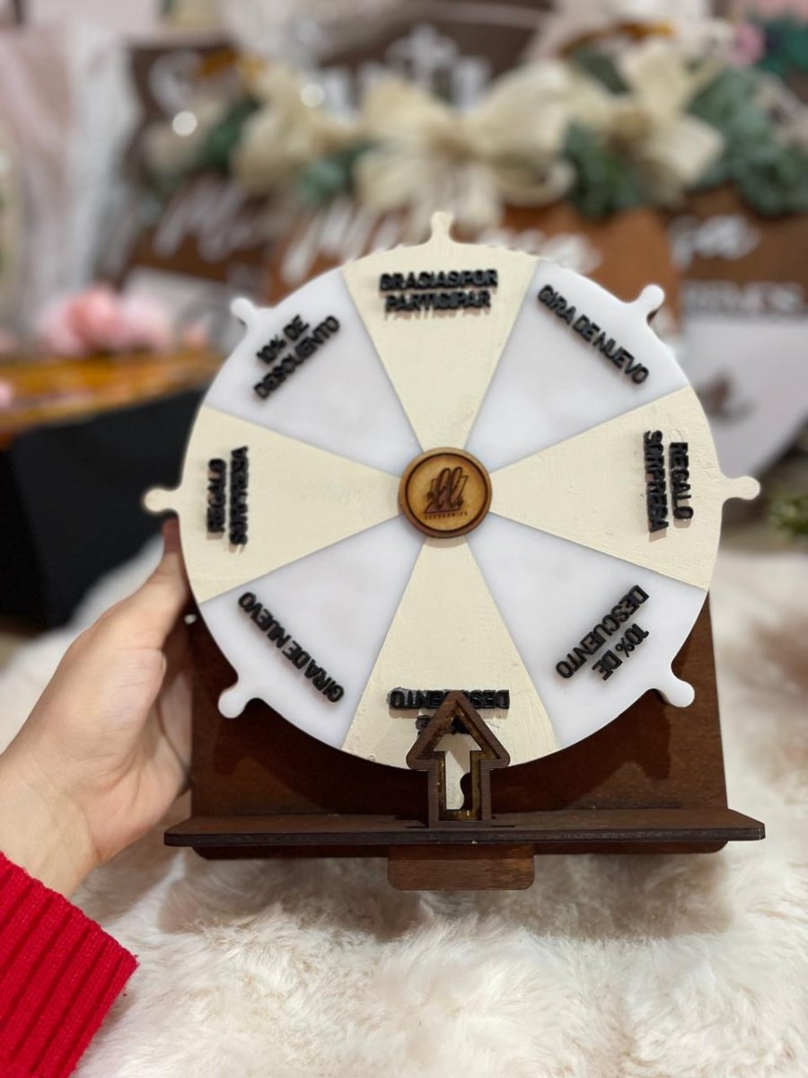 Ruleta personalizada 8 pulgadas de diametro - Felt Craft RD