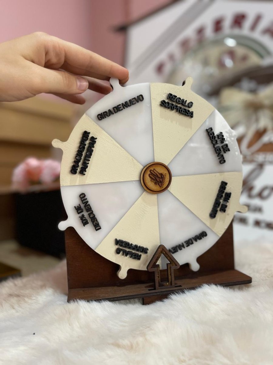 Ruleta personalizada 8 pulgadas de diametro - Felt Craft RD