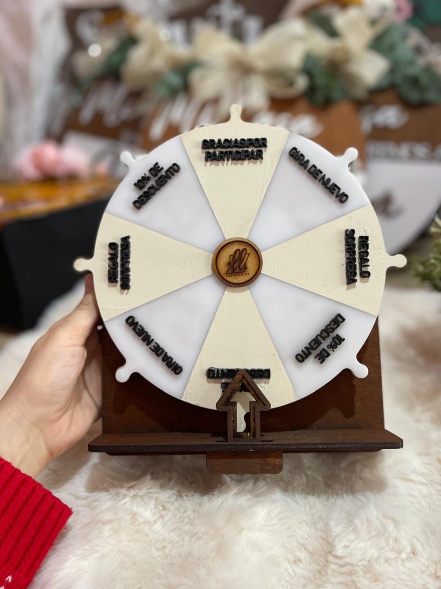 Ruleta personalizada 8 pulgadas de diametro - Felt Craft RD