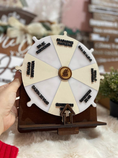 Ruleta personalizada 8 pulgadas de diametro - Felt Craft RD