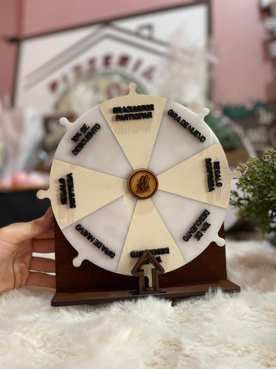 Ruleta personalizada 8 pulgadas de diametro - Felt Craft RD