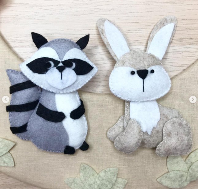 safari nursery decor - Felt Craft RD