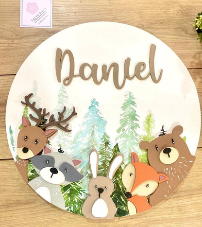 safari nursery decor - Felt Craft RD