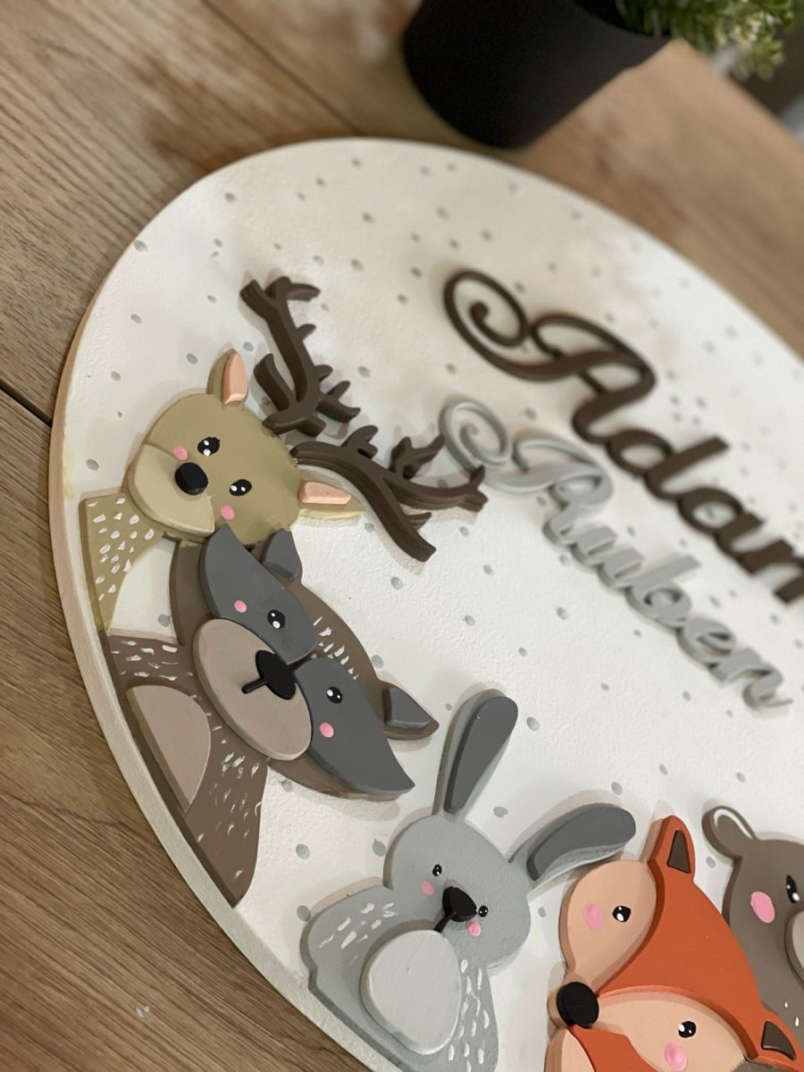 safari nursery decor - Felt Craft RD