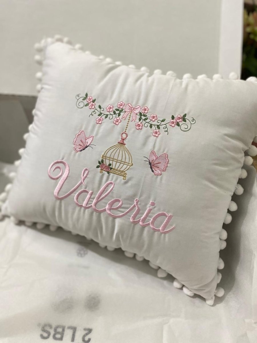 Set de 2 almohadas personalizadas para habitación de bebé - Felt Craft RD