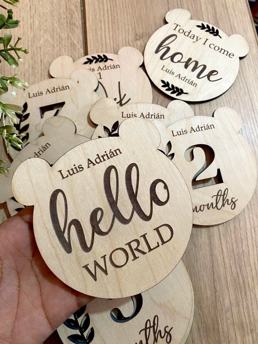 Sets de Tags Osito Girl Boy - Felt Craft RD