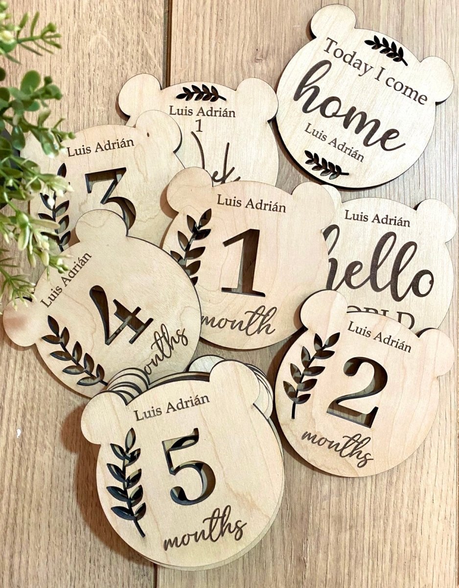 Sets de Tags Osito Girl Boy - Felt Craft RD