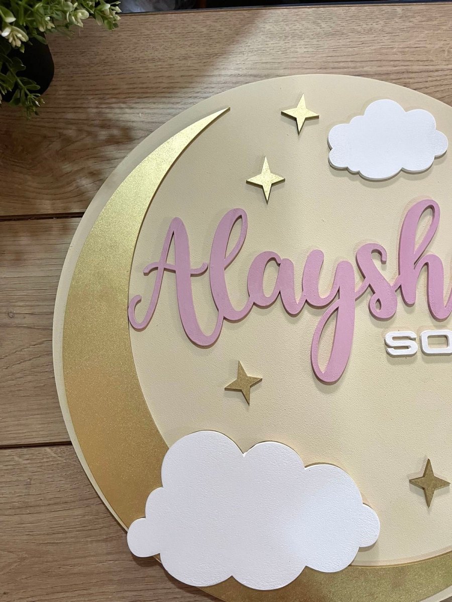 Sky high kids girl room decor - Felt Craft RD